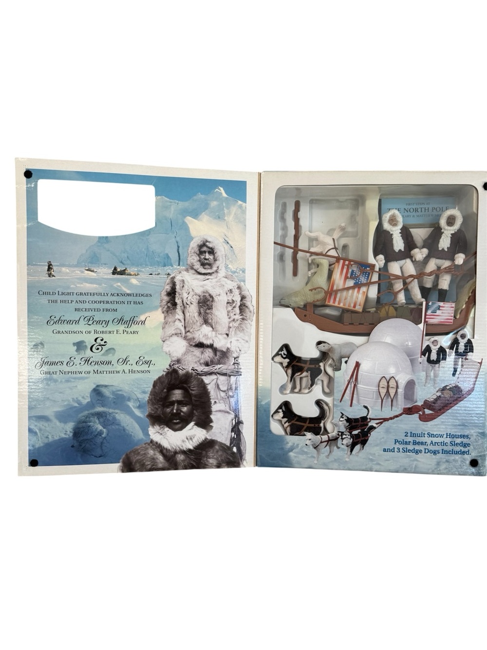 The North Pole arctic expedition action figure set 2000 NEW